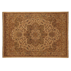 Osta Kabir Medallion Rug, Ivory, L200 x W295cm